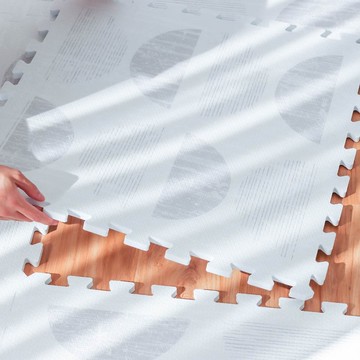 【PLAYZU】薄暮之霧 ∣ 質感居家無毒巧拼地墊