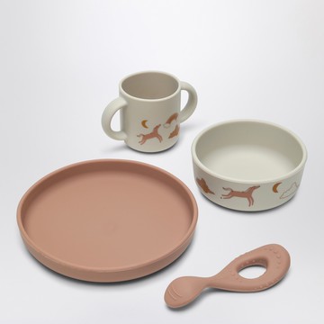 Vivi tableware set pink/ecru