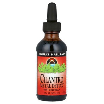 Source Naturals, Cilantro Metal Detox™，含小球藻，2 液量盎司（59.14 毫升）