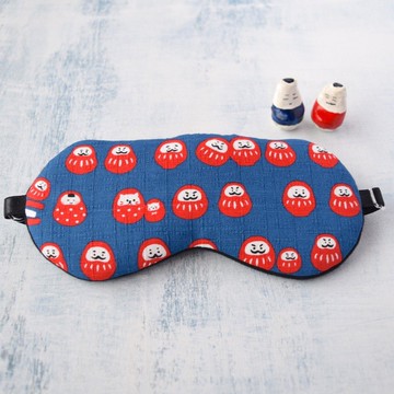 日本眼罩 必勝不倒翁|藍色|收納袋|開學|免費禮品包裝