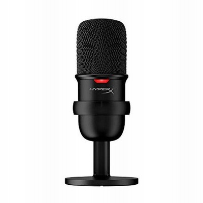 HyperX SoloCast USBスタンドアロンマイク テレワーク/ストリーマー/コンテンツクリエーター/ゲーマー向け/PC,PS4,P