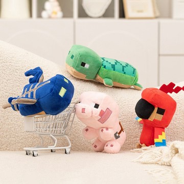 新品💗我的世界毛絨公仔 卡通玩偶毛絨玩具 抱枕 兒童男生禮物