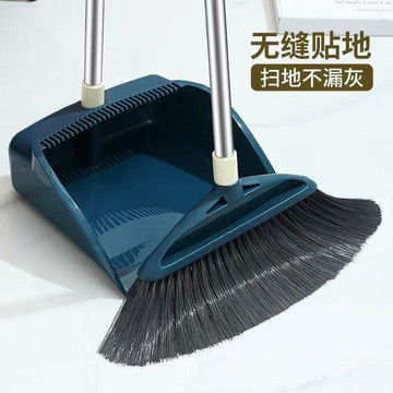 🚀臺灣出貨🚚掃把家用不沾頭髮不彎腰長杆軟毛笤帚不鏽鋼高檔掃帚耐用清潔掃把