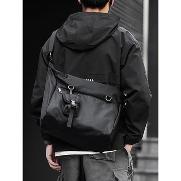 法國Colorin Kite潮牌斜挎包男士郵差包機能單肩包大容量工裝背包