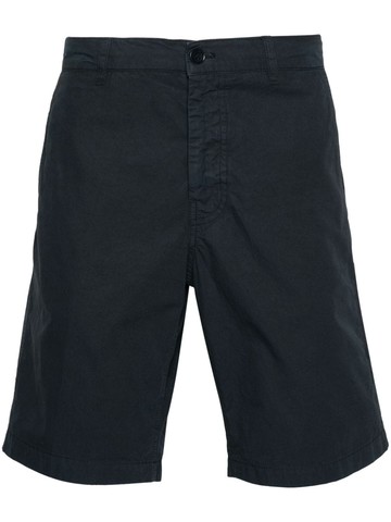 ASPESI - pressed-crease cotton shorts - men - Cotton - 50 - Blue