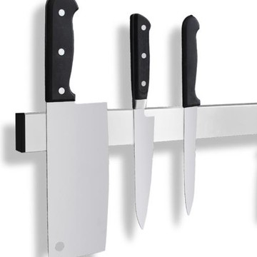 磁鐵刀架廚房壁掛式免打孔磁性刀具收納置物架吸鐵石磁吸菜刀磁力