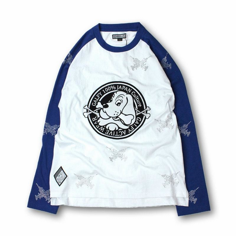 ガルフィー Tシャツ 長袖 ロンT ピカピカ注射器 ラグラン 124015