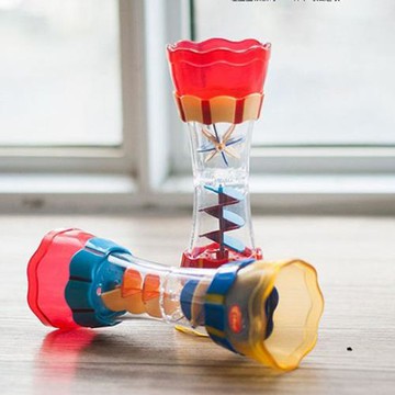 嬰幼兒童戲水杯洗澡沐浴玩具寶寶浴盆玩水旋轉舀水夏日戲水萬花筒