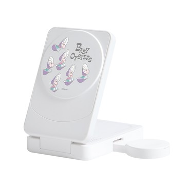 【TOYSELECT】Disney經典-牡蠣寶寶們22.5W折疊式三合一Qi2磁吸支架無線充電器