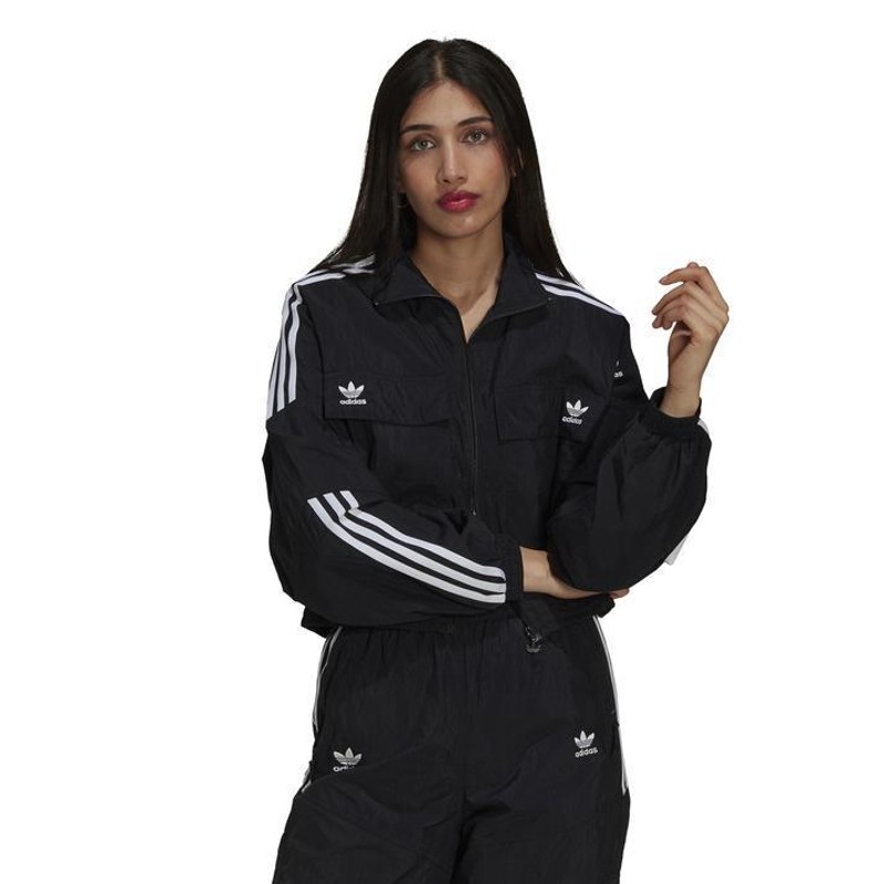 レディース adidas アディダス W TRACKTOP アウター H22875 BLK | LINE 