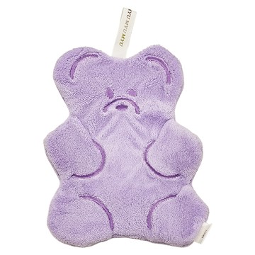 小熊軟糖擦手巾 珊瑚絨 長22.5cm/寬17.5cm  1條