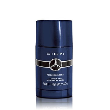 【Mercedes Benz】賓士 SIGN 星芒男性淡香精體香膏 (75g)
