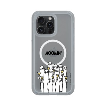 iPhone 15 Pro Max AirX 流變灰 - Moomin - 樹精Hattifatteners