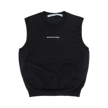 alexanderwang 水晶 Logo 無袖圓領上衣