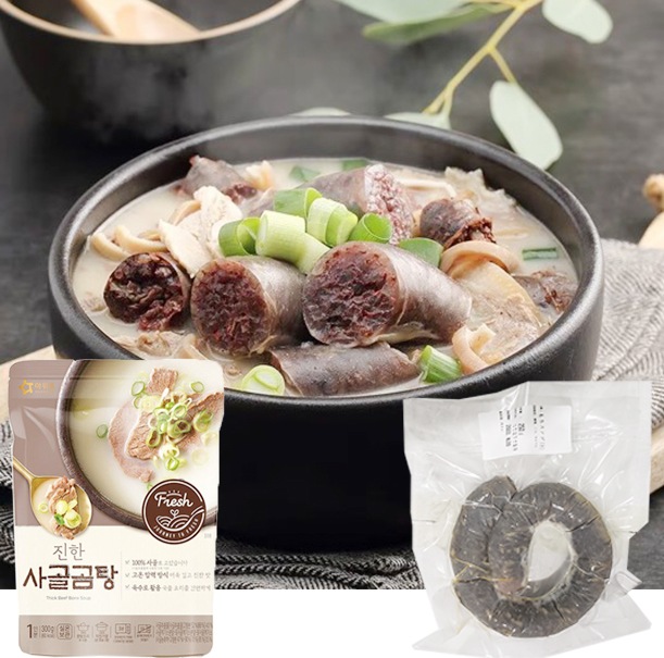 OURHOME コムタンスープ 300g　 　市場スンデ250ｇx１個セット　　韓国食品　韓国料理