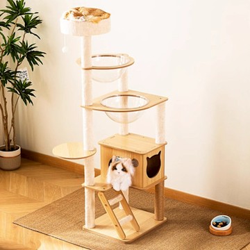 Happylife 經典款太空艙貓跳台 F款 Y12011