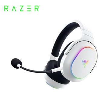 雷蛇 Razer 梭魚無線耳機麥克風Barracuda X Chroma幻彩版(水銀白)