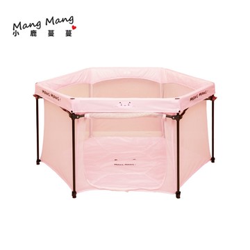 【Mang Mang小鹿蔓蔓】兒童遊戲圍欄-帳篷造型-輕鬆攜帶版(兩款可選)