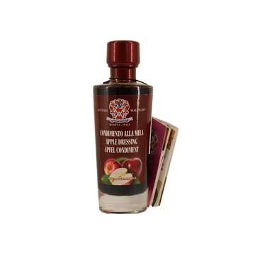 ACETAIA MALPIGHI 瑪畢齊 巴薩米克蘋果醋  義大利百年醋廠精心釀造  嚴選白葡萄及富士蘋果  5年熟成  酸甜口感，香氣濃郁  100ml  1瓶