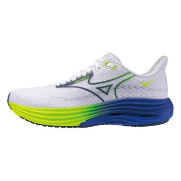 Mizuno 美津濃 Wave Rider 29 [J1GC250453] 男 慢跑鞋 超寬楦 跑鞋 路跑 白 藍