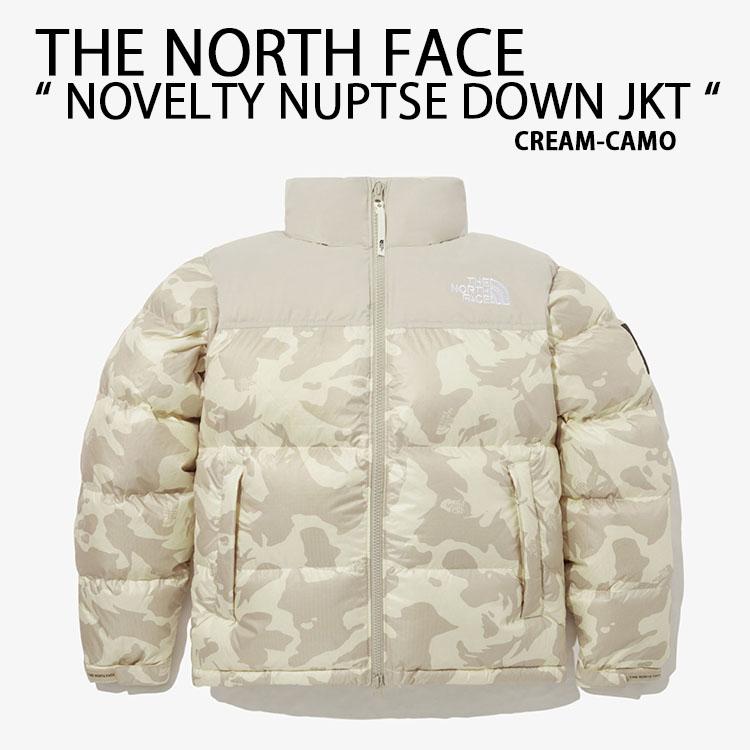 THE NORTH FACE ノースフェイス ダウンジャケット NOVELTY NUPTSE DOWN JACKET P ノベルティ ヌプシ  CREAM CAMO ダウンジャケット クリーム カモフラ NJ1DP51K | LINEブランドカタログ