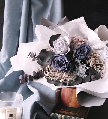 愛戀莫蘭迪 | 永生花