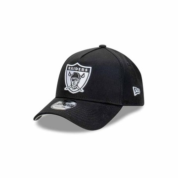 NEW ERA 男女 9FORTY AF 卡車帽 NFL CLASSIC BLACK WHITE 奧克蘭突襲者 灰 NE60588286