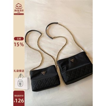 南風Chio2nd 黑金夜車小方包包女2025新款秋冬超火鏈條單肩斜挎包