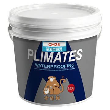 PLIMATES 金絲猴 單液型彈泥 CM25 3加侖  1個