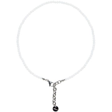 MIXTURE MP039 天然白石小圓珠 項鍊