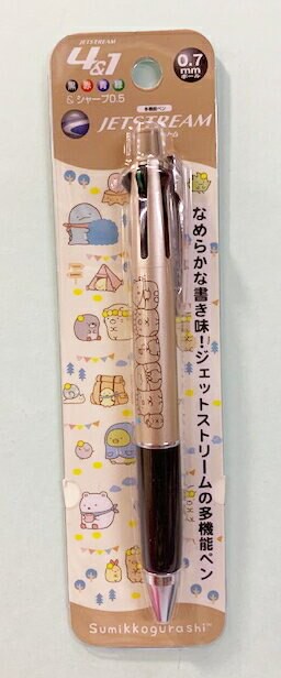 【震撼精品百貨】角落生物 Sumikko Gurashi SAN-5C原子筆-黑金*72936 震撼日式精品百貨