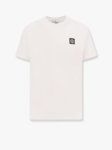 Cotton t-shirt with logo - STONE ISLAND - gender_Man