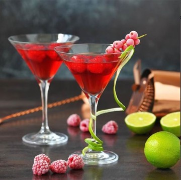 波蘭KROSNO 前衛創新水晶馬丁尼杯-240cc