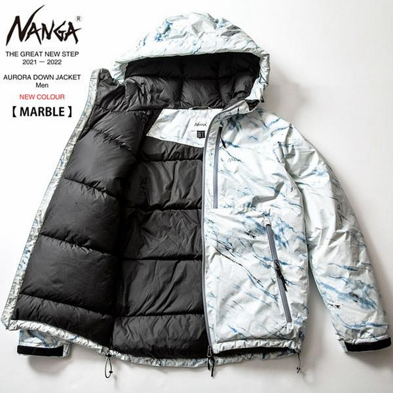 ナンガ オーロラダウンジャケット マーブル NANGA MARBLE | chidori.co