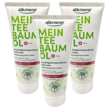 alkmene 歐珂蔓 我的茶樹精油保濕護足霜 滋潤 軟化角質 舒緩修護  100ml  1條  3條
