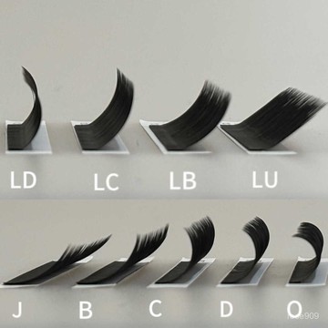 💟加一出品💟國風L係列睫毛LC型廣角美睫店專用LJLBLC漫畵山茶花中式翹睫兔係假睫毛 2UXW