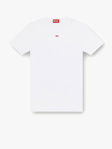 Cotton t-shirt with frontal logo - DIESEL - gender_Man