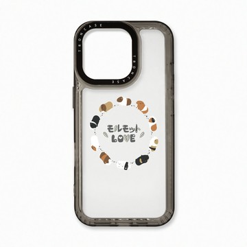 iPhone 16 Pro 殼 TRON IPhone 16 Pro 走來走去天竺鼠圈 太空殼 透黑款 手機殼