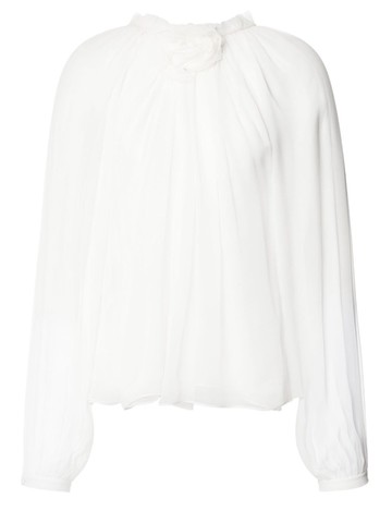 alberta ferretti silk shirt