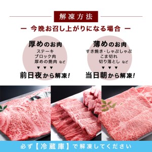 鹿児島県産黒毛和牛(A5等級)赤身ステーキ 合計600g(300g×2パック) 赤身 ステーキ 牛肉A-228