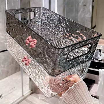 臺灣/✨ 收納 收納盒透明亞克力收納收納盒桌面零食化妝品護膚品梳妝檯整理置物架雜物