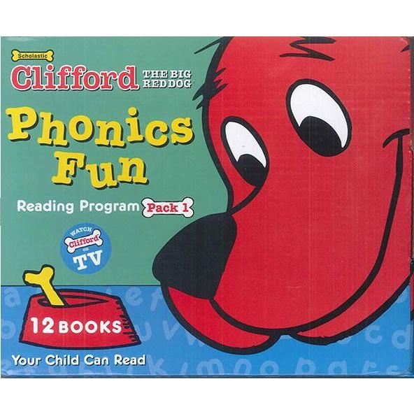 CLIFFORD PHONICS FUN PACK (本12冊CD) クリフォードのフォニックス 洋書絵本