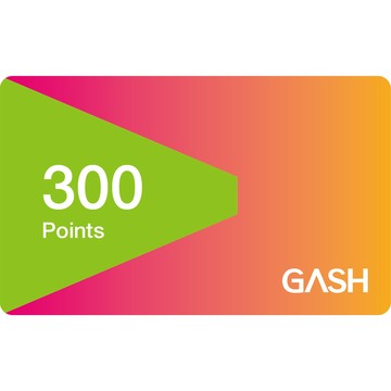GASH【GASH點卡-300點】