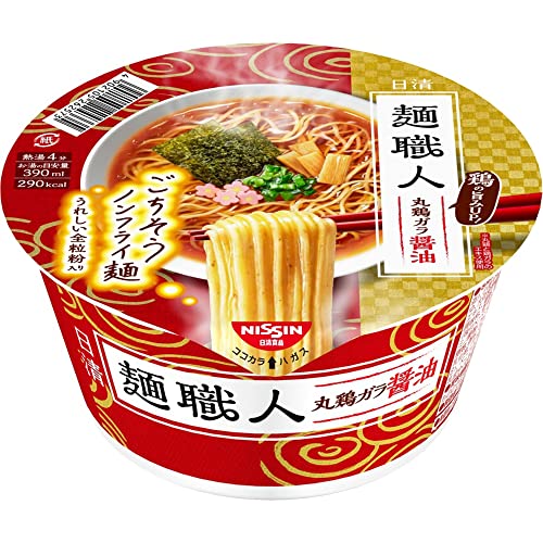 日清 麺職人 醤油 88g 12個