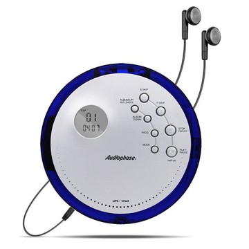 CD機 美國Audiophase CDM375 CD機便攜式CD播放機迷你隨身聽發燒家用【雙十二特惠】