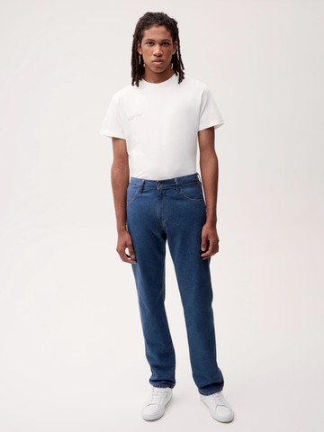 PANGAIA - Hemp Denim Straight-Leg Jeans - mid wash - WOMEN 27 MEN 29 WOMEN 27 MEN 29