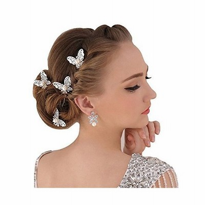 Petit Celeb ウェディング ヘッドドレス ヘアアクセサリー 髪飾り パール 花 結婚式 和装 バタフライ パール コー 通販 Lineポイント最大get Lineショッピング