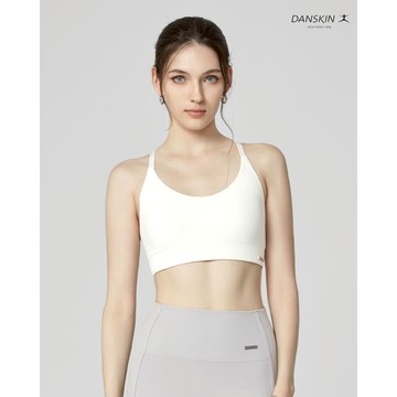 【Danskin】珍珠白背鉤背扣美背運動內衣 XTSUB132