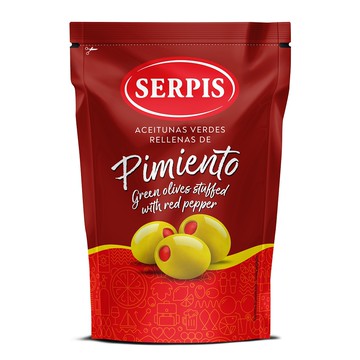 [家速配]西班牙SERPIS鑲紅椒綠橄欖(袋裝)