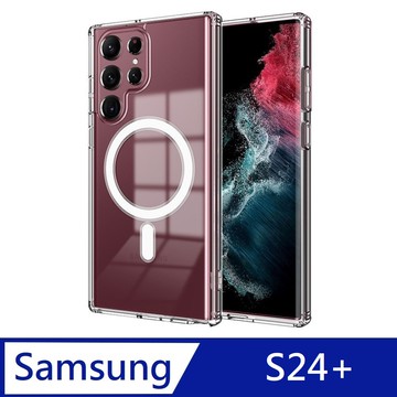 【MagSafe磁吸】 防摔透明保護殼 空壓殼 硬殼 磁吸殼 適用 Samsung Galaxy S24+ / S24 Plus